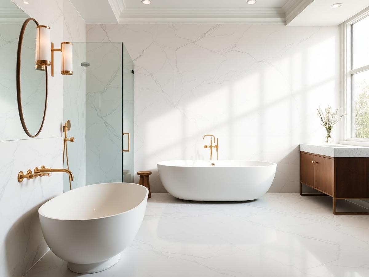 Marble Primary Bath